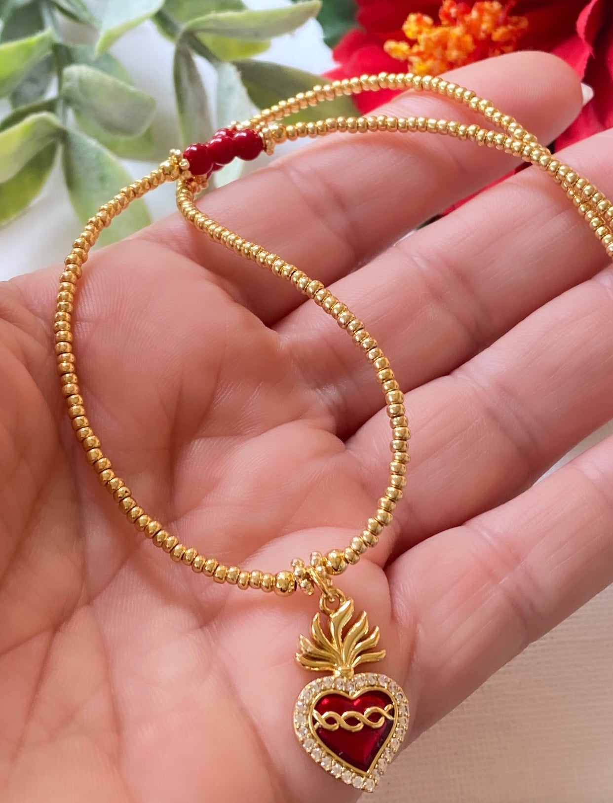 SAGRADO CORAZÓN DE JESÚS (collar)
