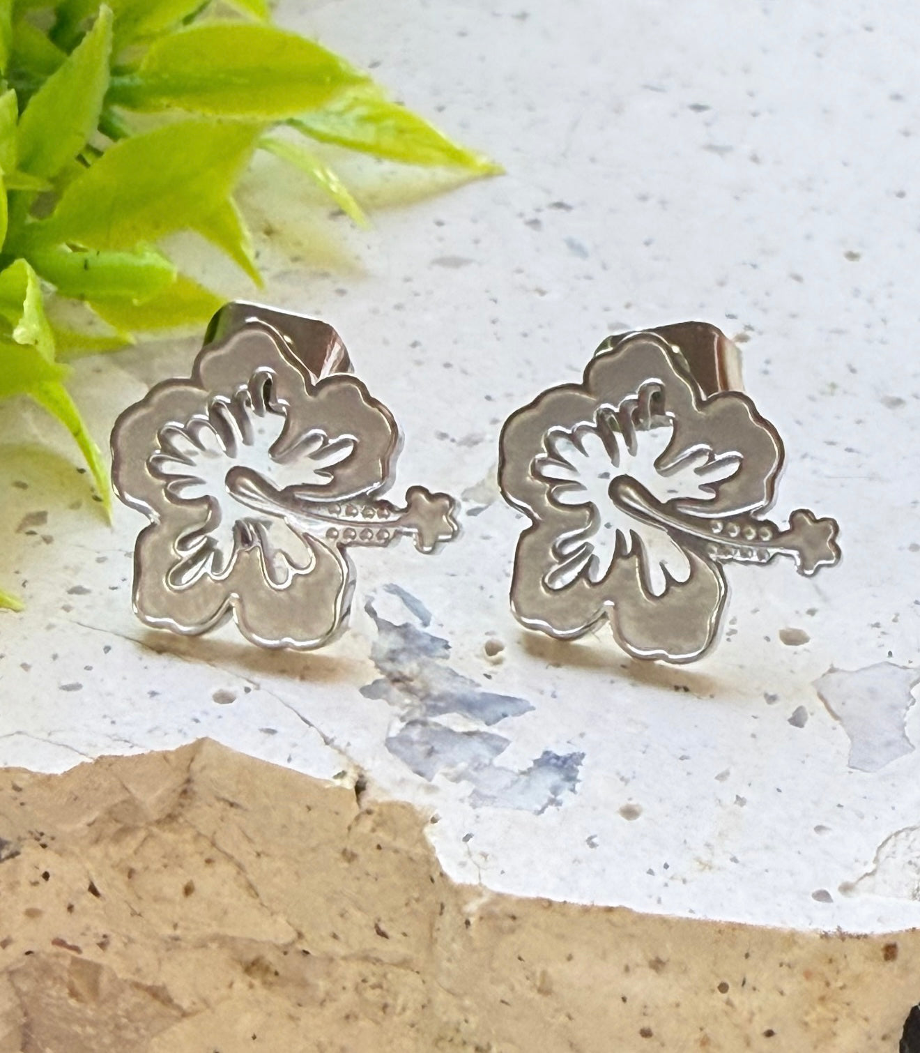 AMAPOLA (aretes acero inoxidable)