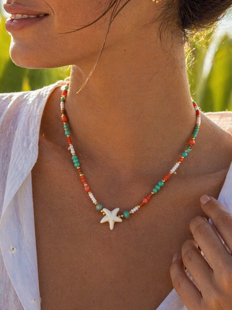 TESOROS DEL MAR (Collar Estrella Serena)