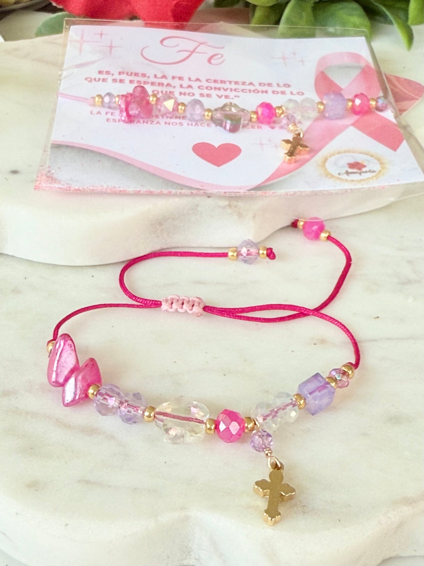 CON FE TODO ES POSIBLE (pulseras )