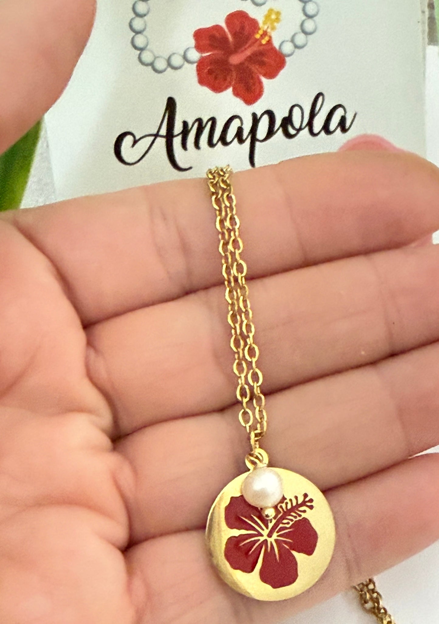 AMAPOLA (cadenas acero inoxidable)