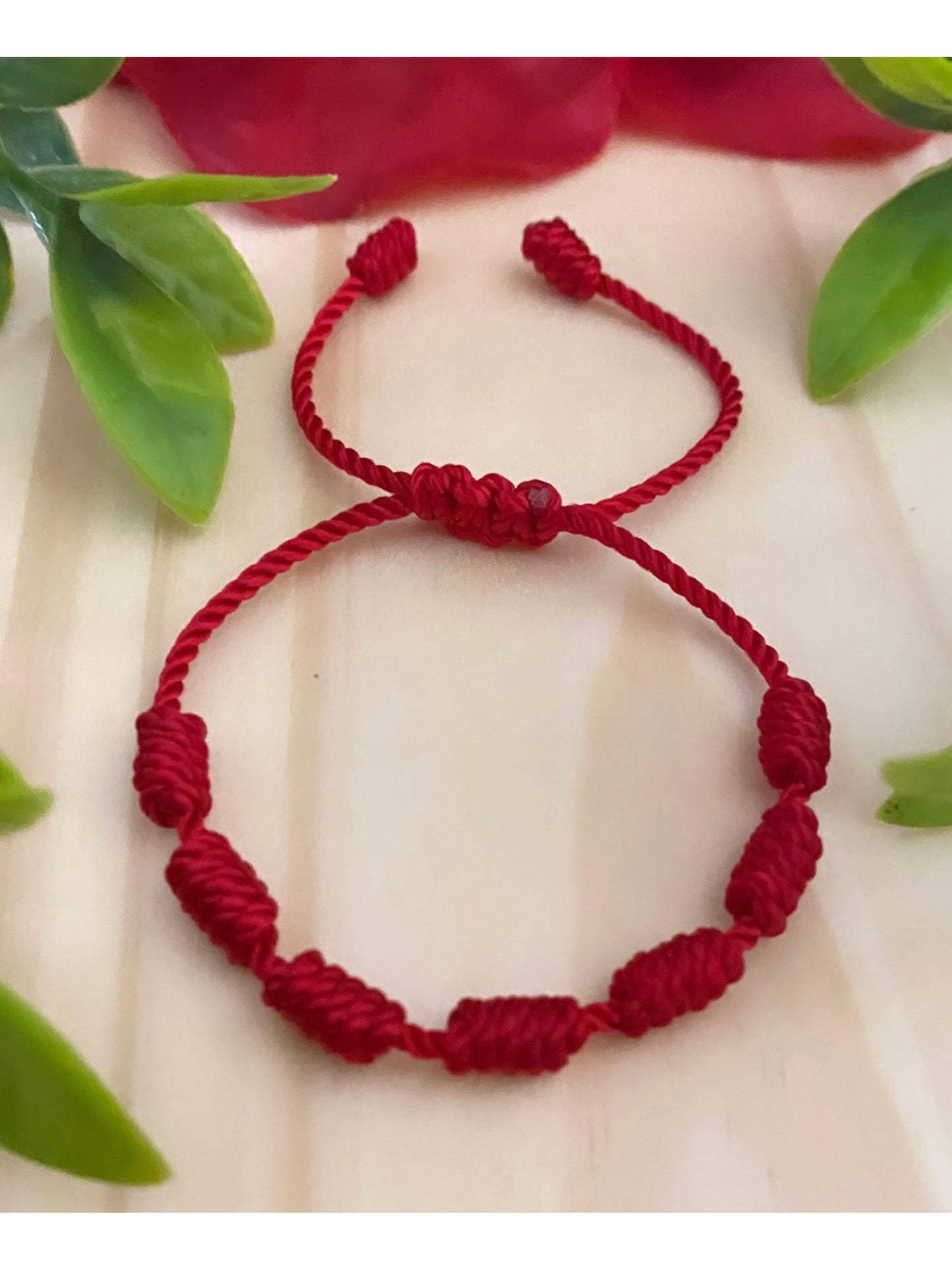 PULSERA 7 NUDOS