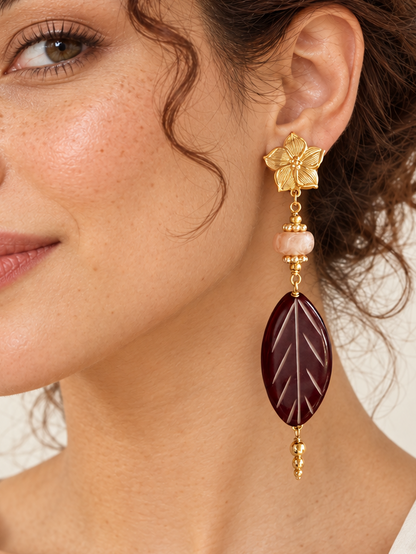 HOJAS DE OTOÑO (aretes)