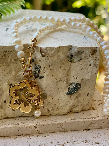 AMAPOLA (collar Perlas)