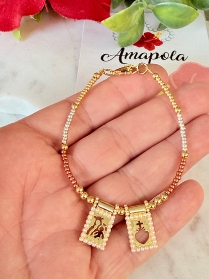 ESCAPULARIO / CRUZ (pulsera)