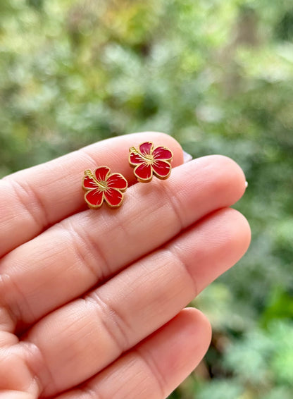 AMAPOLA (aretes dormilonas)