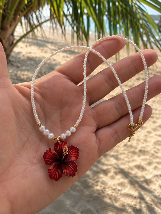 FLOR CARIBEÑA (collar maga)