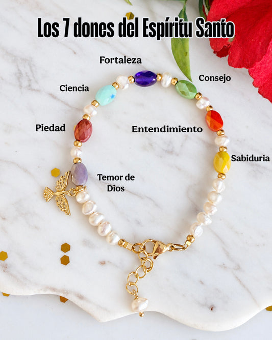 LOS 7 DONES DEL ESPÍRITU SANTO (pulsera)