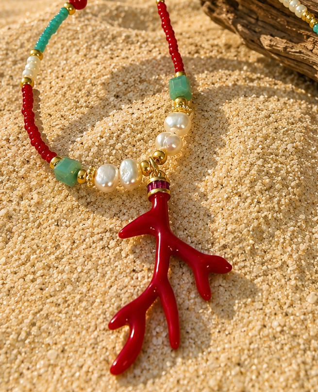 ARRECIFE (collar tesoros del mar )