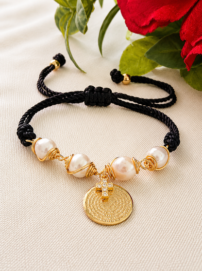 PADRENUESTRO (pulsera de hilo )