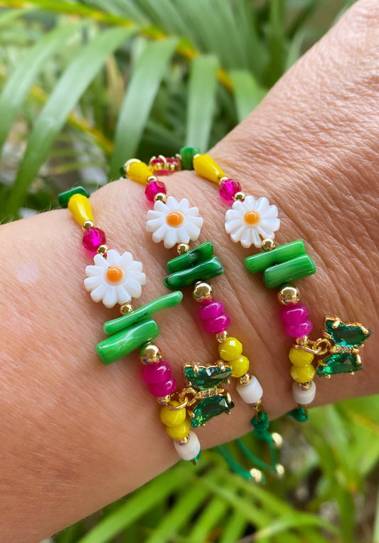 PRIMAVERA (pulseras hilo)