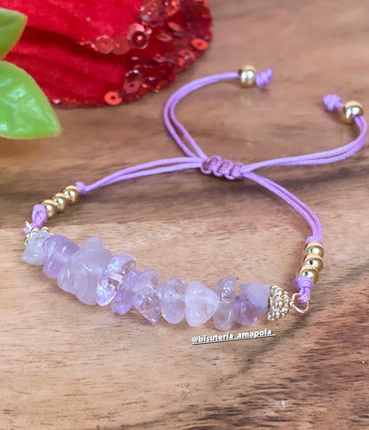 AMATISTA (pulsera de hilo)