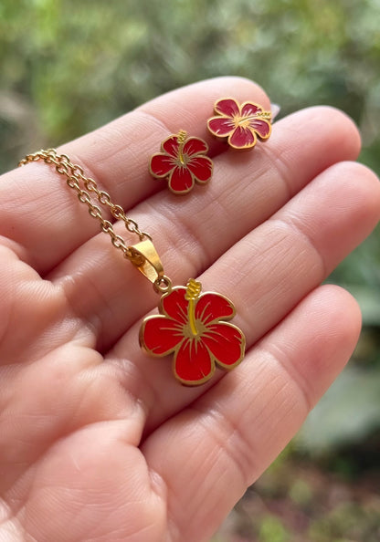 AMAPOLA (aretes dormilonas)