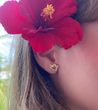 AMAPOLA (aretes acero inoxidable)