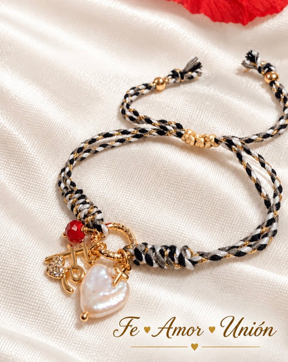 FE, UNIÓN Y AMOR (pulsera)