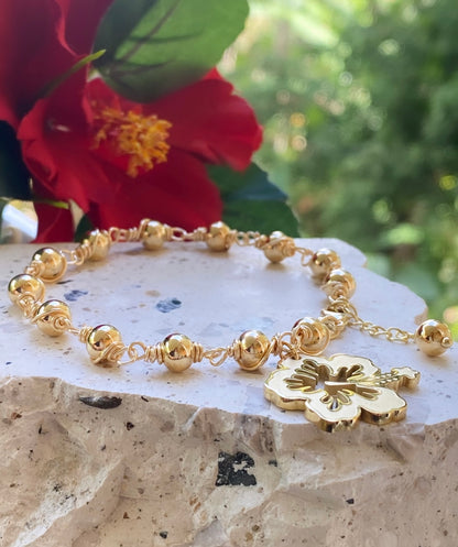 AMAPOLA (pulsera balines)