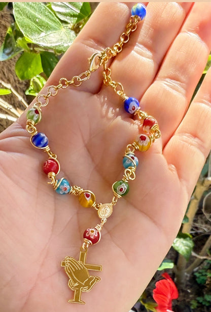 OREMOS (pulsera decenario)