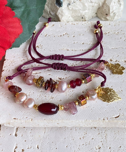 GRANATE (pulseras de hilo)