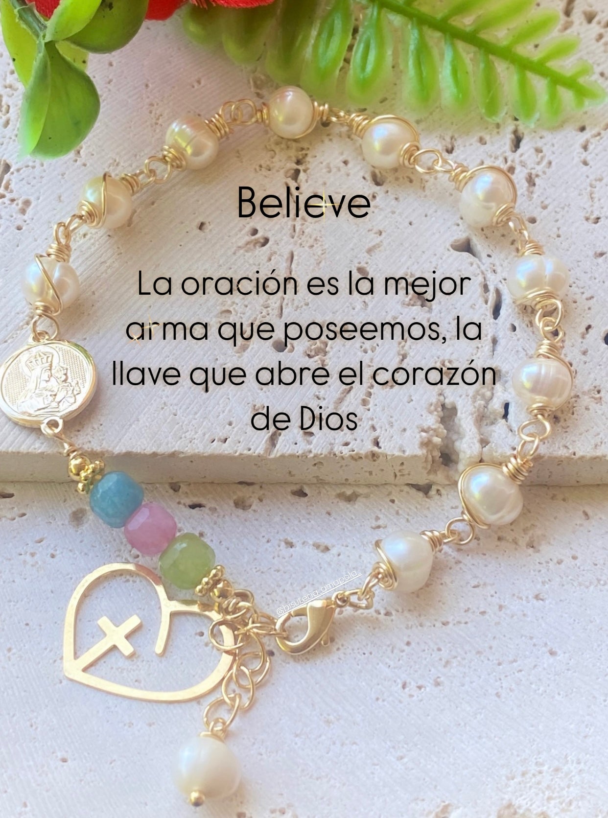 BELIEVE (decenario pulsera)