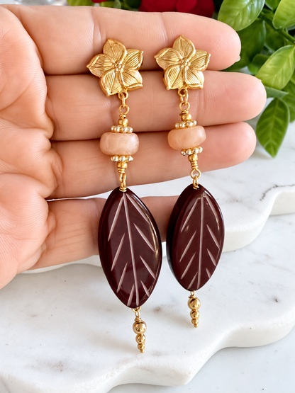 HOJAS DE OTOÑO (aretes)
