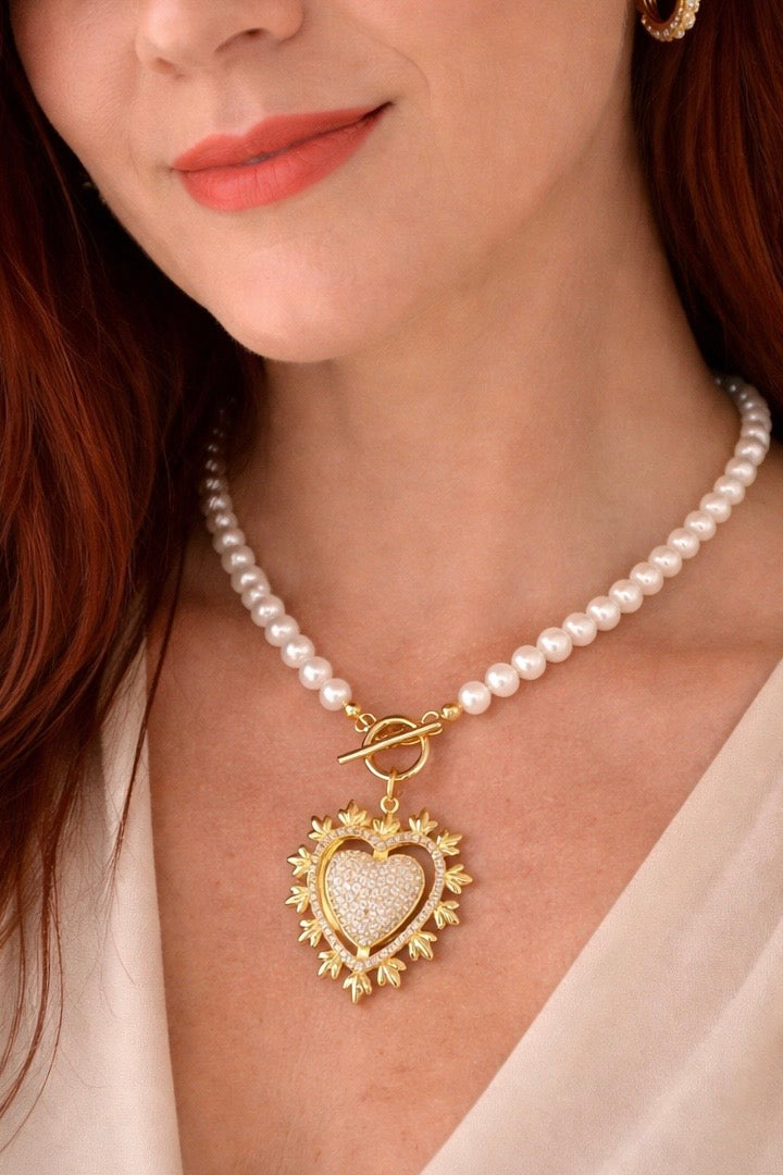 CORAZÓN RADIANTE (collar )