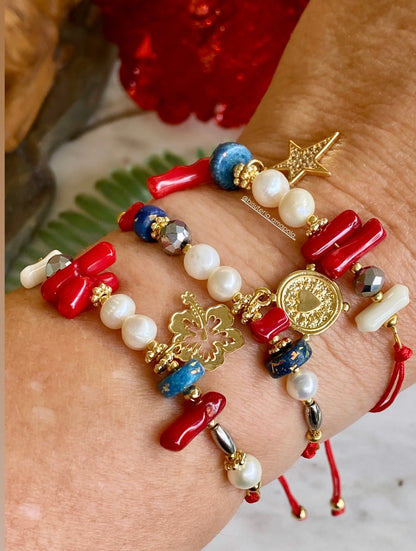 ALEGRÍA CARIBEÑA (pulseras de hilo)