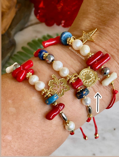 ALEGRÍA CARIBEÑA (pulseras de hilo)