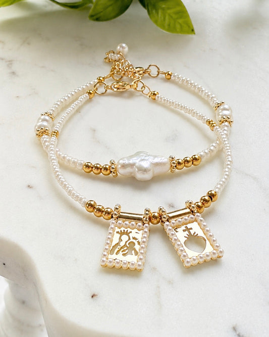 ESCAPULARIO / CRUZ (pulsera)