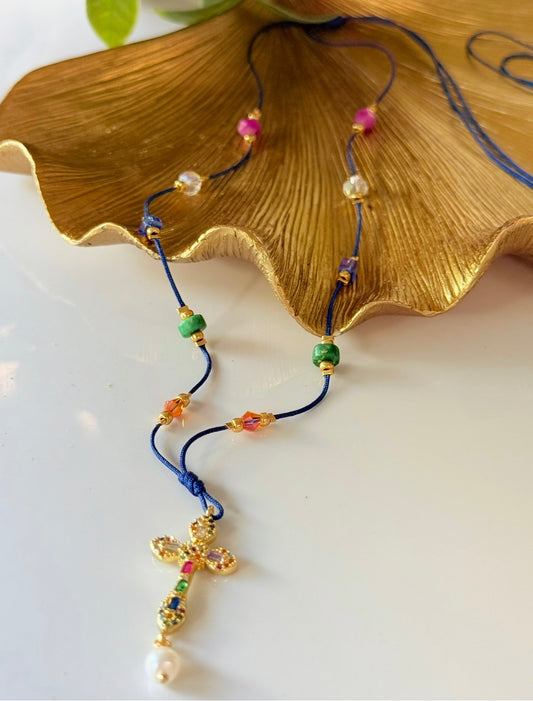 DE COLORES (collar hilo)