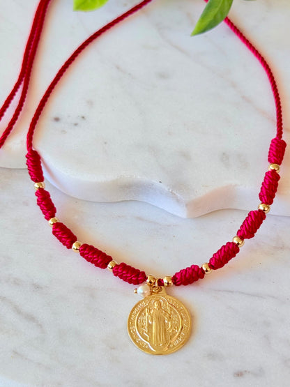 SAN BENITO (collar hilo)