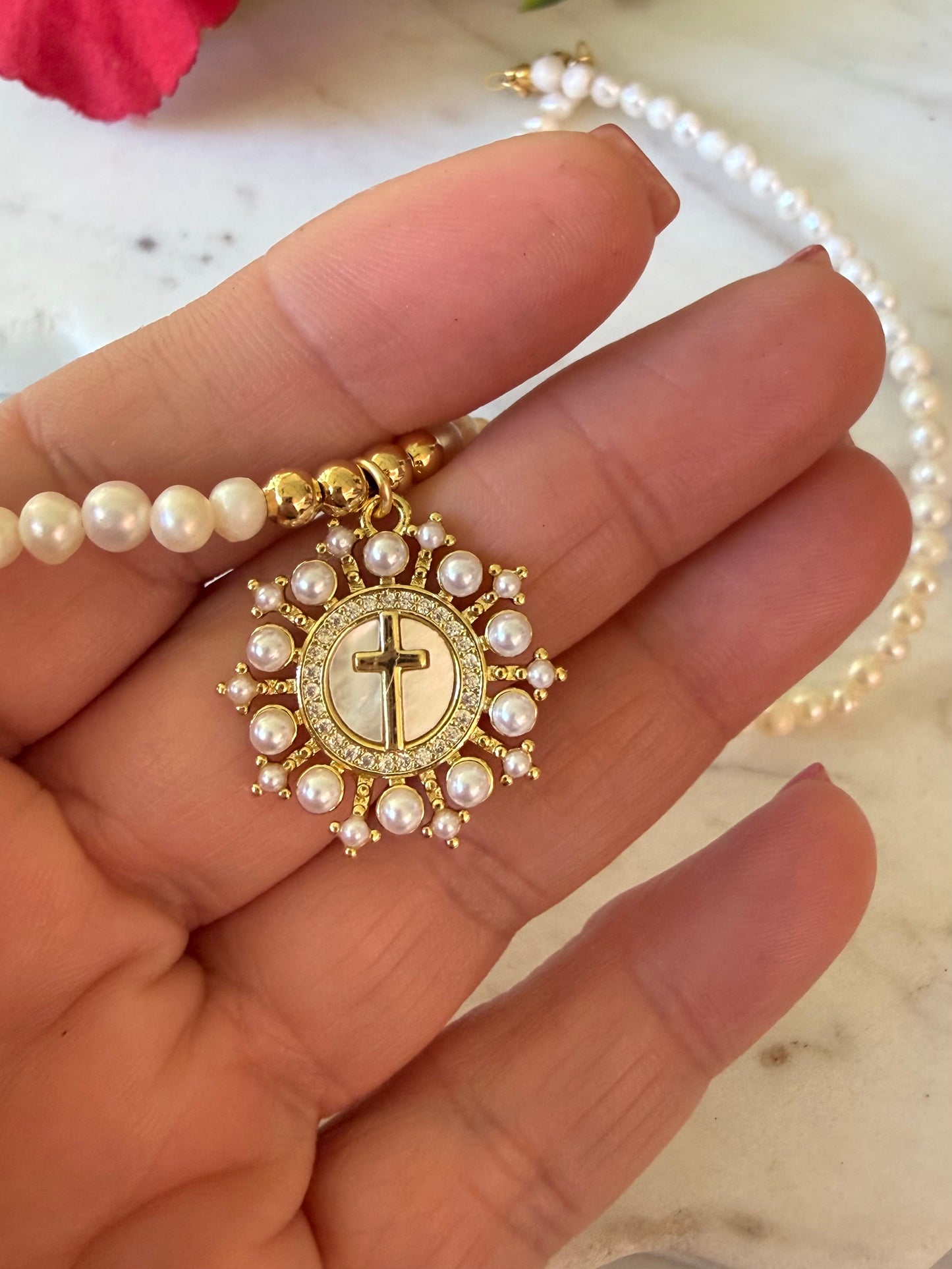 PERLAS DE FE (collar)