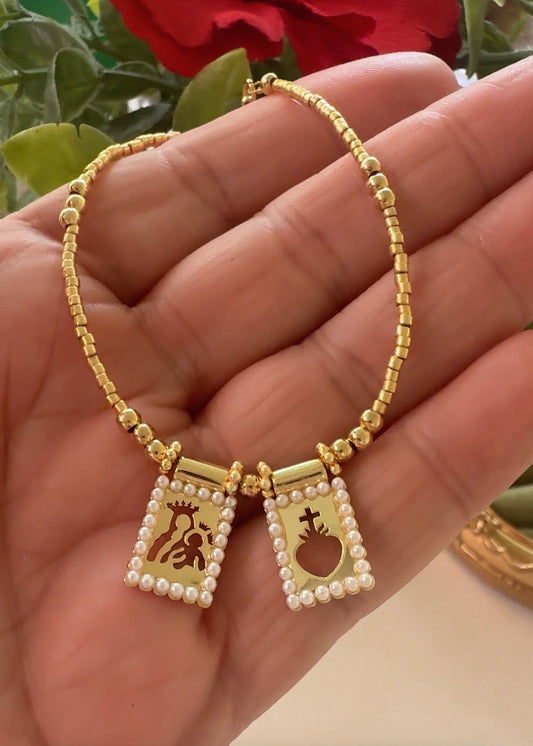 ESCAPULARIO / CRUZ (pulsera)