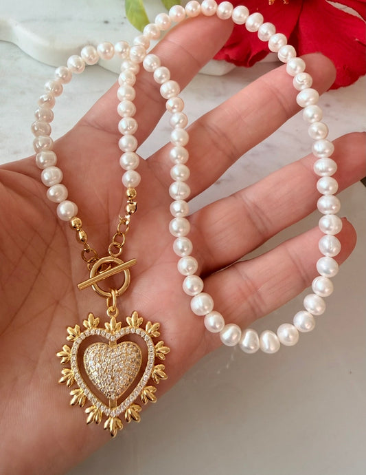 CORAZÓN RADIANTE (collar )