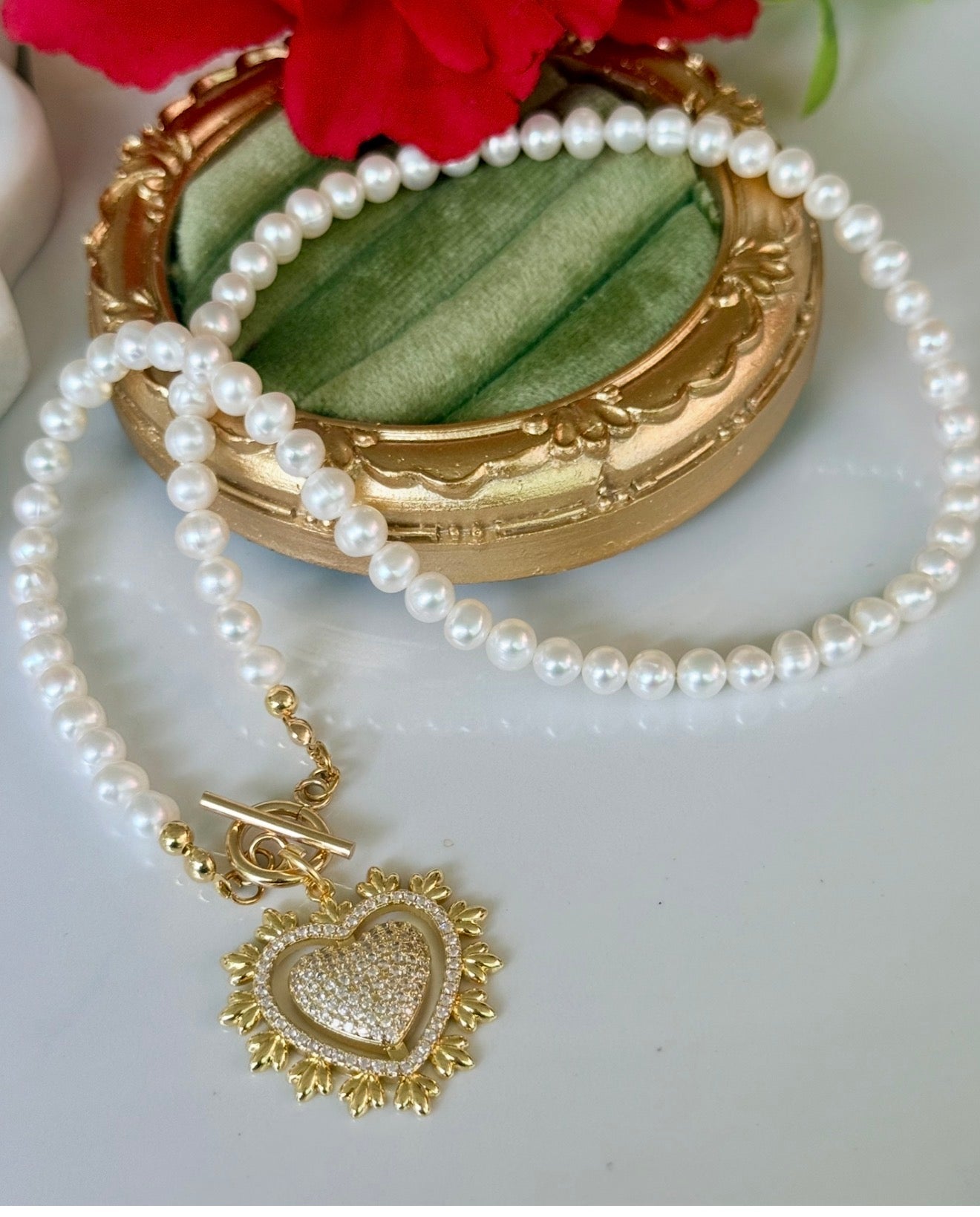 CORAZÓN RADIANTE (collar )