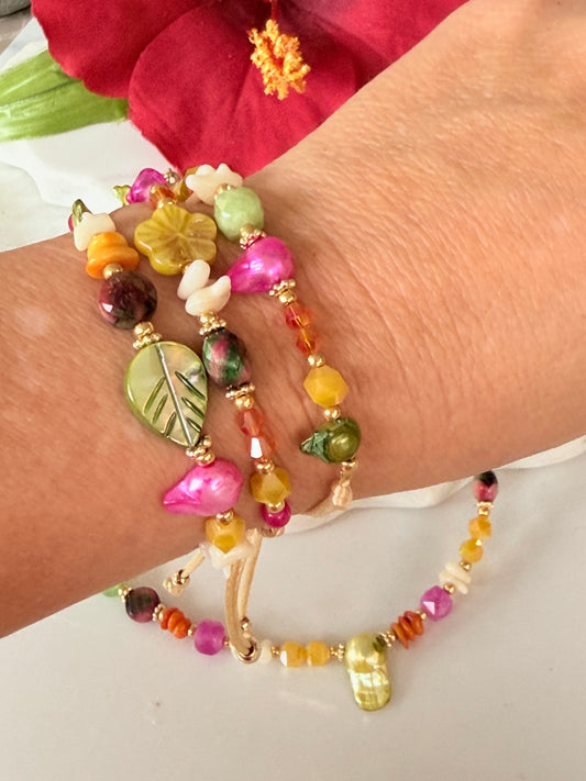 OTOÑO RADIANTE (pulseras )