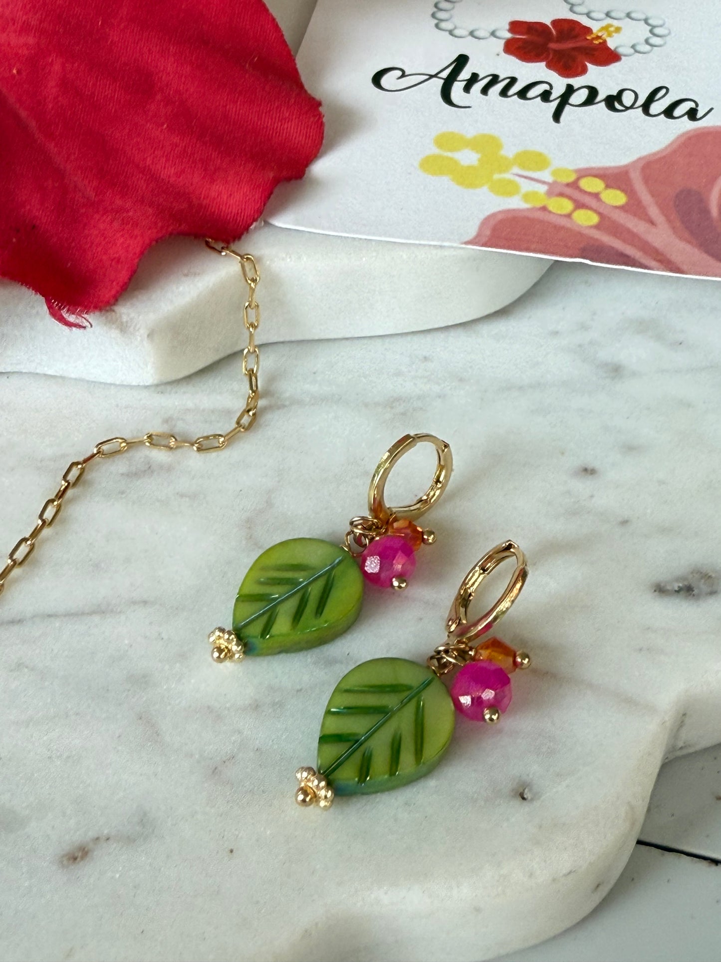 OTOÑO RADIANTE( aretes)