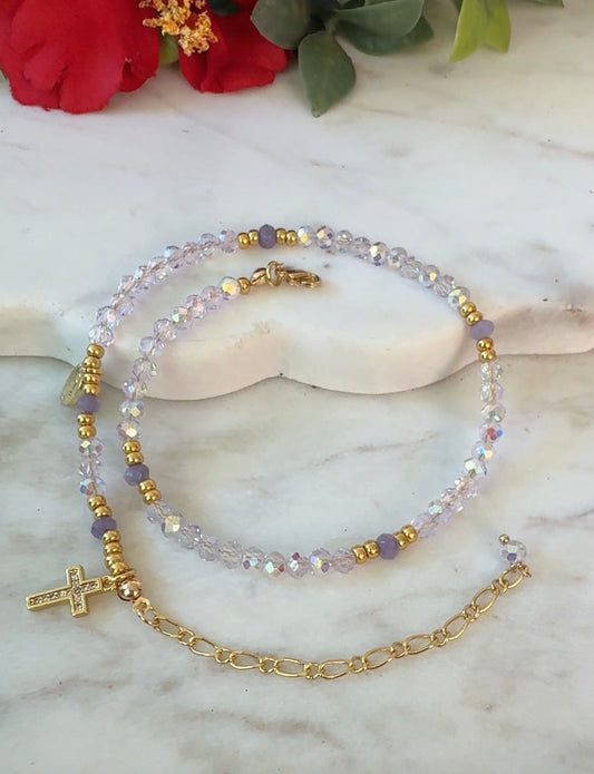 DEVOCION MARIANA (Rosario pulsera)