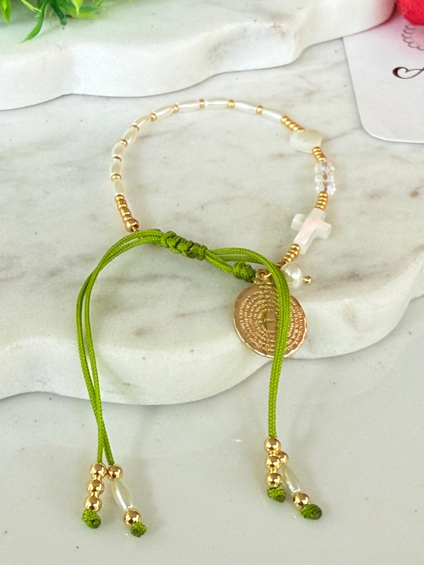 PAZ  (decenario blanco pulsera)