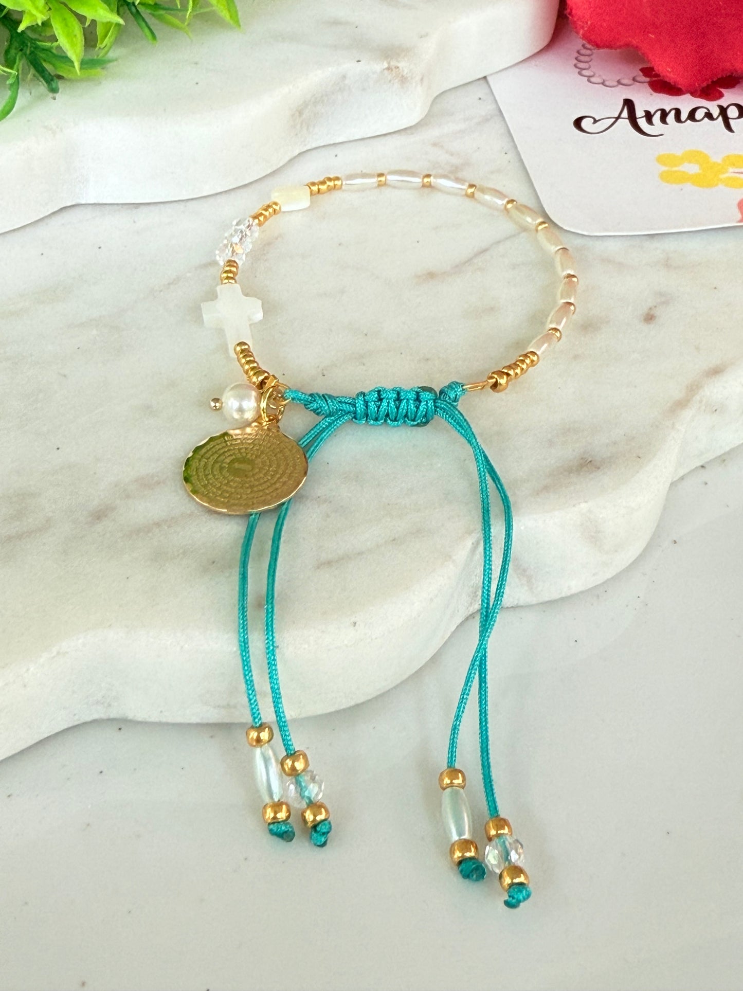 PAZ  (decenario blanco pulsera)