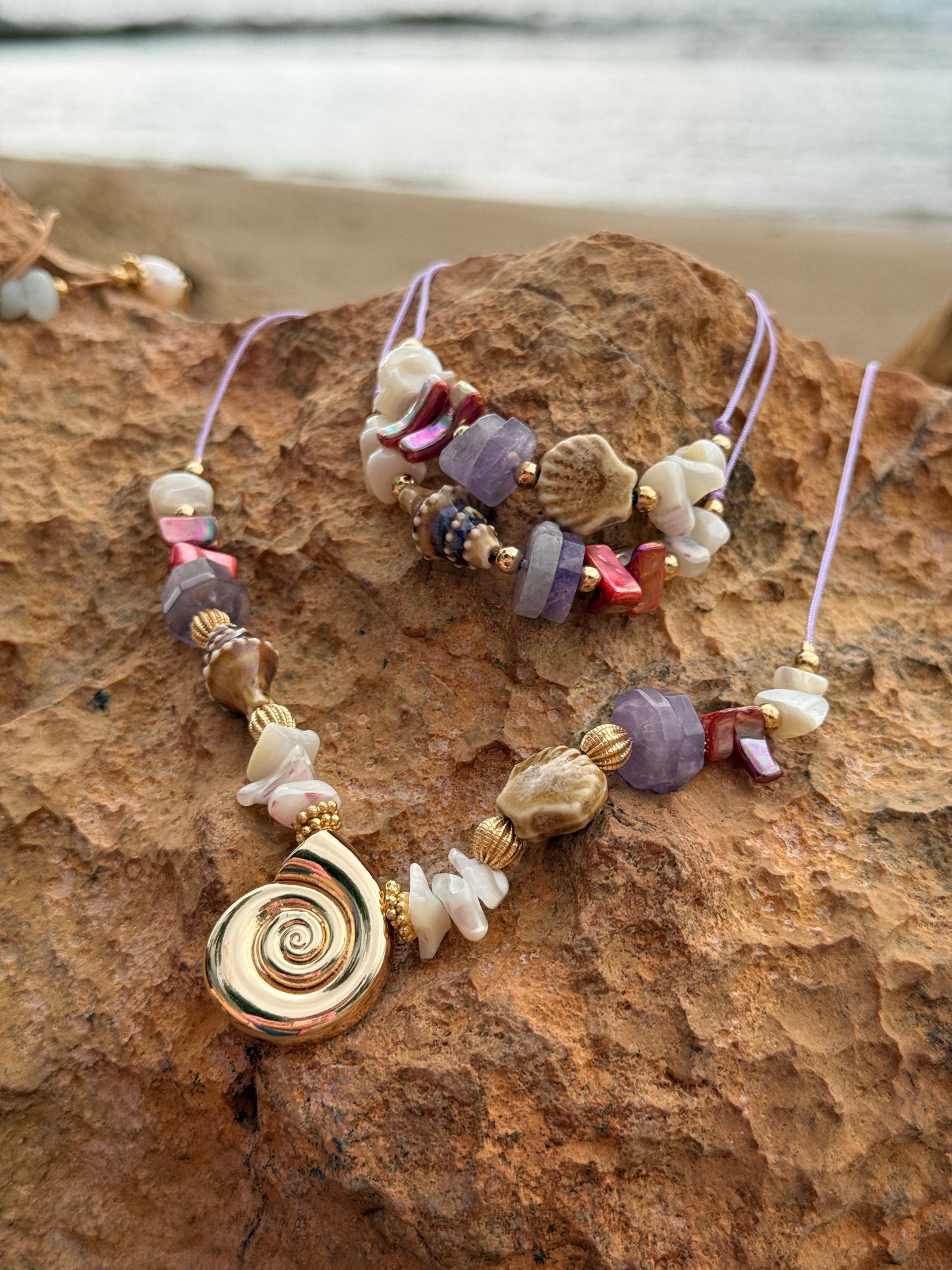 CARACOL  ESPIRAL (collar)