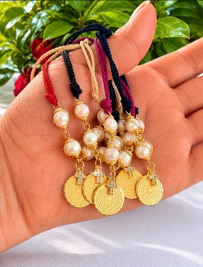 PADRENUESTRO (pulsera de hilo )