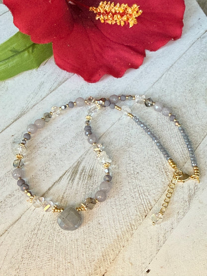GOTA GRIS ( collar)