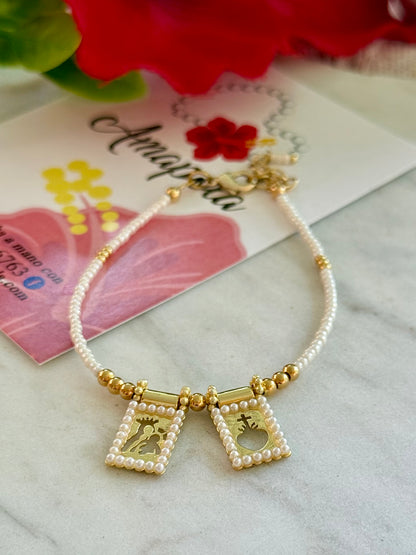 ESCAPULARIO / CRUZ (pulsera)