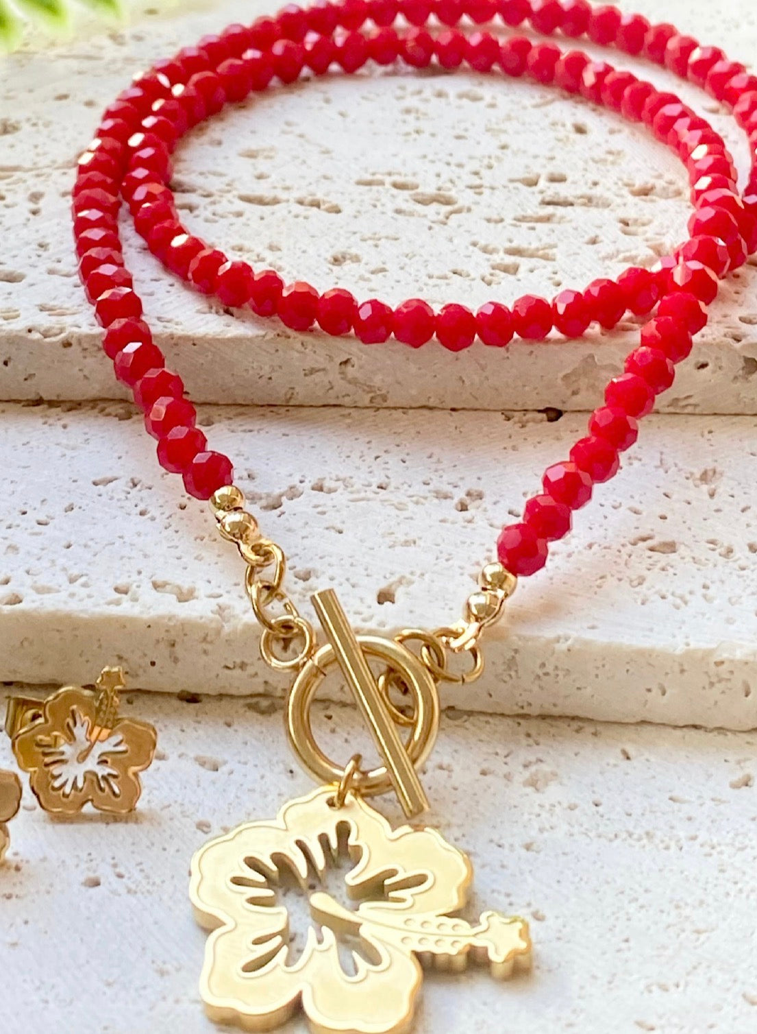 AMAPOLA (collar corto)