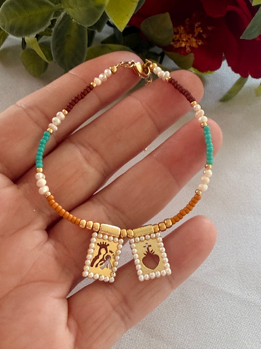 ESCAPULARIO / CRUZ (pulsera)