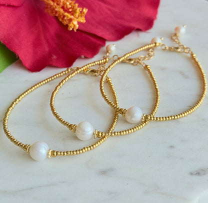 PERLA SOLITARIA (pulsera)