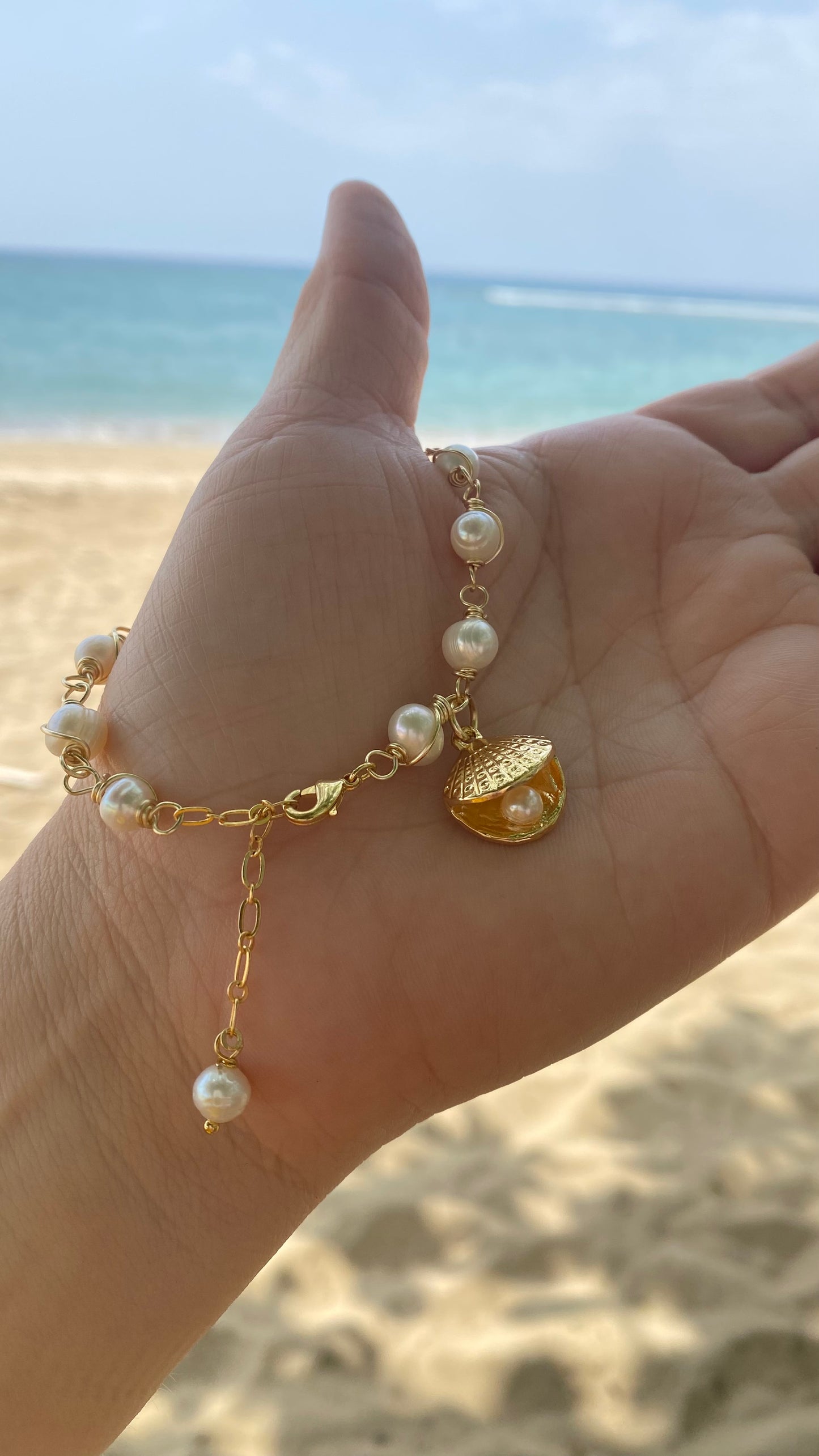 CONCHA DE MAR PULSERA